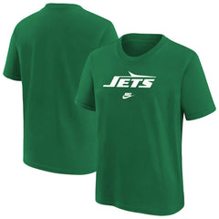 New York Jets Youth Rewind Essential T-Shirt Green | Nike for Sale
