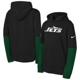 New York Jets Youth Club Pullover Hoodie Black | Nike for Sale