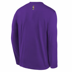 Sacramento Kings Youth Hardwood Classics Long Sleeve T-Shirt Purple - NBA