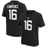 Trevor Lawrence Jacksonville Jaguars Youth Player Name & Number T-Shirt Black | Nike for Sale