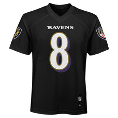 Lamar Jackson Baltimore Ravens Preschool Replica Player Jersey Black | NFL