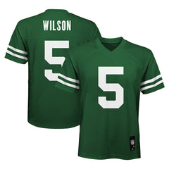 Garrett Wilson New York Jets Preschool Replica Player Jersey Legend Green | NFL