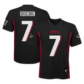Bijan Robinson Atlanta Falcons Preschool Replica Player Jersey Black | NFL