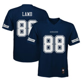 CeeDee Lamb Dallas Cowboys Youth Replica Player Jersey Navy | NFL