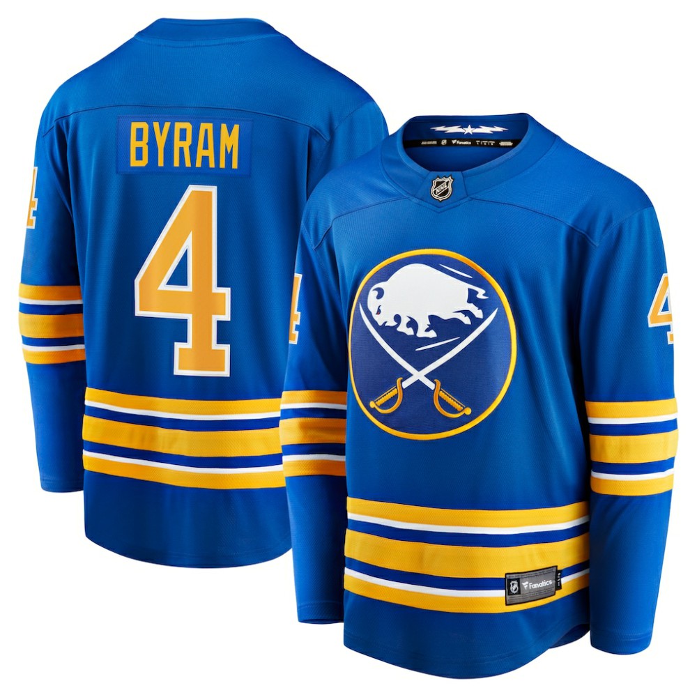 Bowen Byram Buffalo Sabres Fanatics Home Breakaway Jersey - Royal - NHL