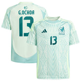 Guillermo Ochoa Mexico National Team Youth 2024 Away Replica Player Jersey Green | Adidas discount