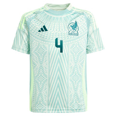 Edson Alvarez Mexico National Team Youth 2024 Away Replica Player Jersey Green | Adidas Sale