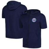 Detroit Tigers Levelwear Recruit Short Sleeve Full-Zip Hoodie - MLB