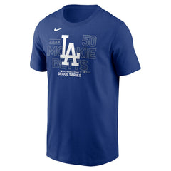 Mookie Betts Los Angeles Dodgers Nike 2024 MLB World Tour Seoul Series Player Name & Number Event Stack T-Shirt - MLB