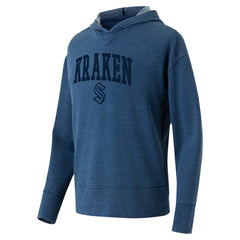 Seattle Kraken Concepts Sport Women's Volley Pullover Hoodie - Deep Sea Blue - NHL