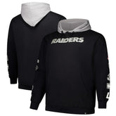 Las Vegas Raiders Big & Tall Patched Out Pullover Hoodie Black | Fanatics