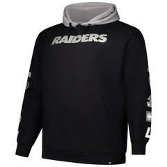 Las Vegas Raiders Big & Tall Patched Out Pullover Hoodie Black | Fanatics