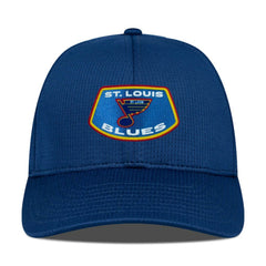 St. Louis Blues Levelwear Retro Skylight Zephyr Adjustable Hat - Navy - NHL