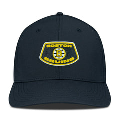 Boston Bruins Levelwear Retro Skylight Rise Flex Hat - Black - NHL