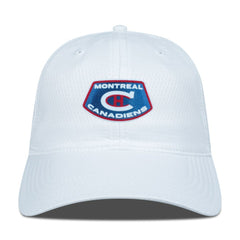 Montreal Canadiens Levelwear Retro Skylight Matrix Adjustable Hat - White - NHL