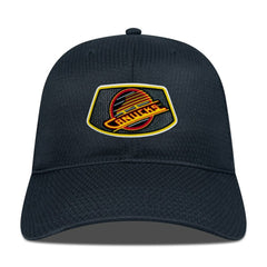 Vancouver Canucks Levelwear Retro Skylight Matrix Adjustable Hat - Black - NHL