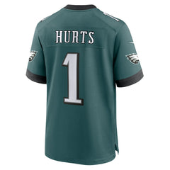 Jalen Hurts Philadelphia Eagles Team Game Jersey Midnight Green | Nike for Sale