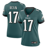 Nakobe Dean Philadelphia Eagles Women's Team Game Jersey Midnight Green | Nike for Sale