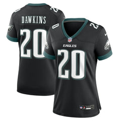 Brian Dawkins Philadelphia Eagles Women's Alternate Game Jersey Black | Nike for Sale