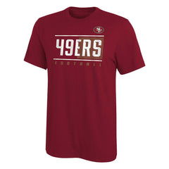 San Francisco 49ers Youth Pumped Up T-Shirt Scarlet | NFL