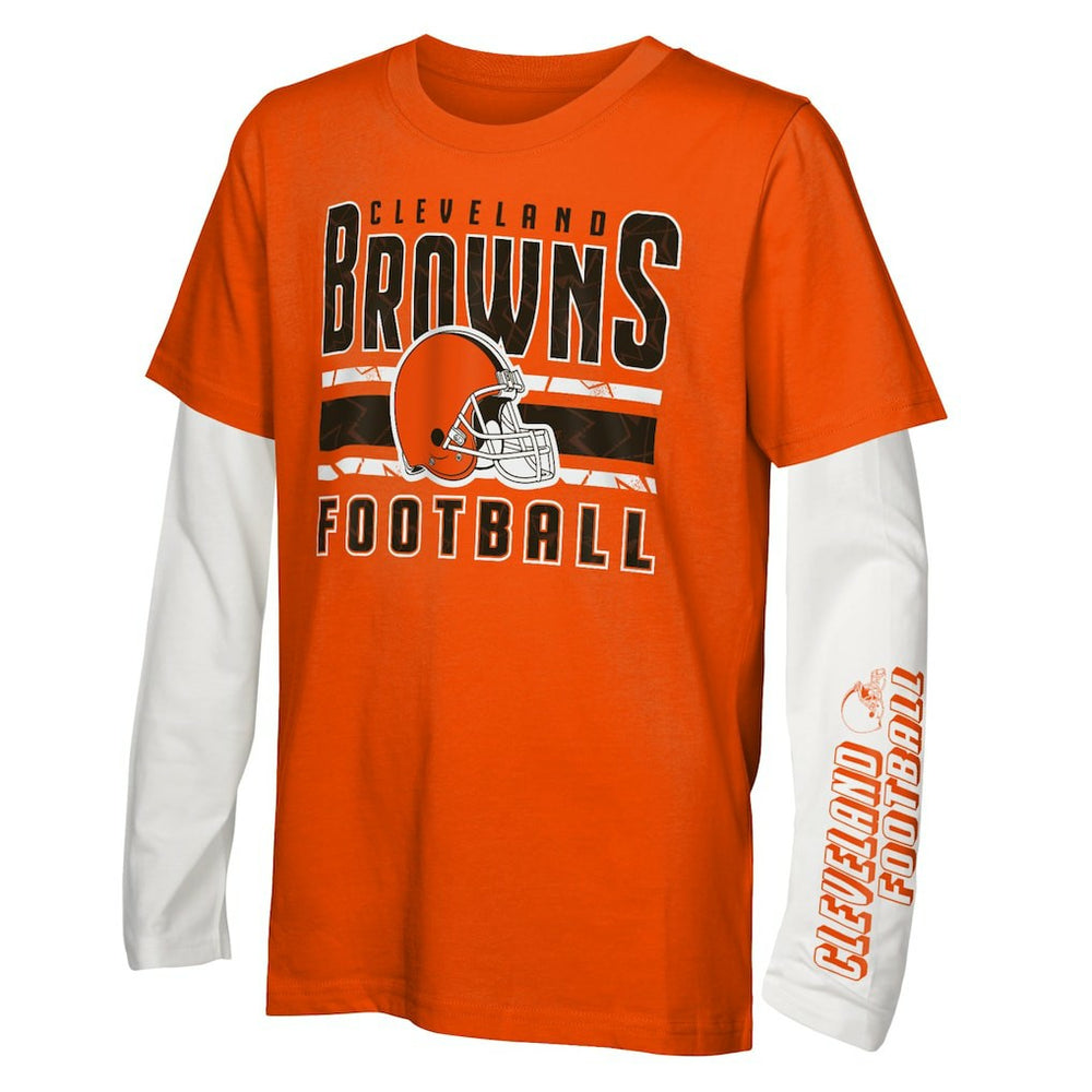 Cleveland Browns Preschool In the Mix T-Shirt Combo Set | NFL