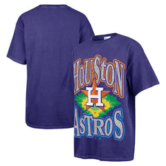 Houston Astros '47 Women's Flashing Lights Boyfriend T-Shirt - MLB