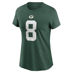 Josh Jacobs Green Bay Packers Women's Player Name & Number T-Shirt Green | Nike for Sale