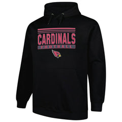 Arizona Cardinals Big & Tall Pop Pullover Hoodie Black | Fanatics
