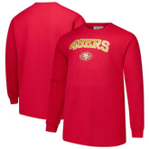 San Francisco 49ers Big & Tall Thermal Long Sleeve T-Shirt Scarlet | Fanatics