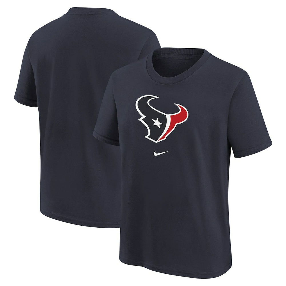 Houston Texans Youth Logo T-Shirt Navy | Nike for Sale