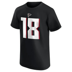 Kirk Cousins Atlanta Falcons Youth Player Name & Number T-Shirt Black | Nike for Sale