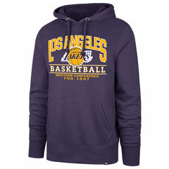 Los Angeles Lakers '47 Big & Tall Good Call Headline Pullover Hoodie Purple - NBA