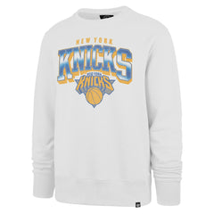 New York Knicks '47 Big & Tall Spotlight Headline Pullover Sweatshirt Cream - NBA
