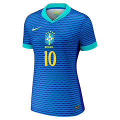 Neymar Jr. Brazil National Team Women's 2024 Away Stadium Replica Player Jersey – Blue | Nike Online