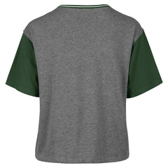 Milwaukee Bucks '47 Women's Rise Clubhouse Ziggy Color Block T-Shirt Gray - NBA