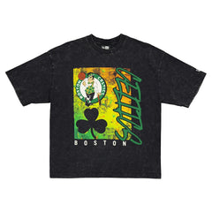 Boston Celtics Sport Classics Enzyme Washed T-Shirt Black - NBA