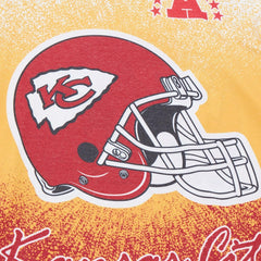 Kansas City Chiefs Team Burst Vintage Logo T-Shirt White | Mitchell & Ness