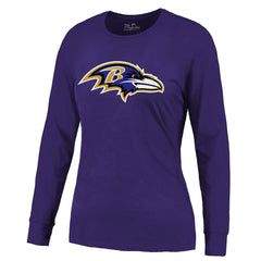 Derrick Henry Baltimore Ravens Majestic Threads Women's Name & Number Long Sleeve T-Shirt Purple | NFL