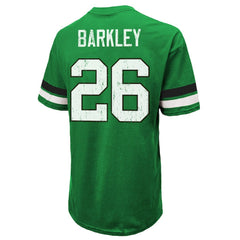 Saquon Barkley Philadelphia Eagles Majestic Threads Name & Number Oversized T-Shirt Kelly Green | NFL
