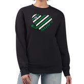 Dallas Stars G-III 4Her by Carl Banks Women's Heart Graphic Pullover Sweatshirt - Black - NHL