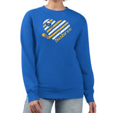 Buffalo Sabres G-III 4Her by Carl Banks Women's Heart Graphic Pullover Sweatshirt - Royal - NHL