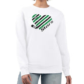 Dallas Stars G-III 4Her by Carl Banks Women's Heart Graphic Pullover Sweatshirt - White - NHL