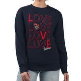 Florida Panthers G-III 4Her by Carl Banks Women's Lots Of Love Team Logo Graphic Pullover Sweatshirt - Navy - NHL