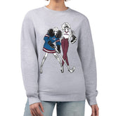 Colorado Avalanche G-III 4Her by Carl Banks Women's Hockey Girls Team Graphic Fleece Pullover Sweatshirt - Heather Gray - NHL