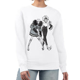 Los Angeles Kings G-III 4Her by Carl Banks Women's Hockey Girls Team Graphic Fleece Pullover Sweatshirt - White - NHL