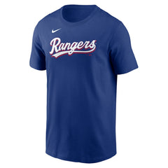 Evan Carter Texas Rangers Nike Fuse Name & Number T-Shirt - MLB