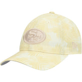 San Francisco 49ers New Era Women's Frond 9TWENTY Adjustable Hat Cream | NFL