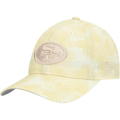 San Francisco 49ers New Era Women's Frond 9TWENTY Adjustable Hat Cream | NFL