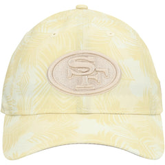 San Francisco 49ers New Era Women's Frond 9TWENTY Adjustable Hat Cream | NFL