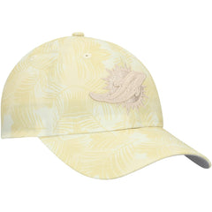 Miami Dolphins New Era Women's Frond 9TWENTY Adjustable Hat Cream | NFL